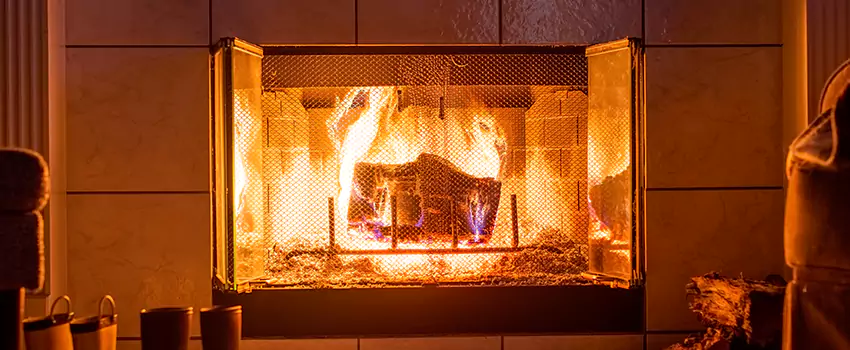 Mendota Hearth Landscape Fireplace Installation in Sikeston, Missouri
